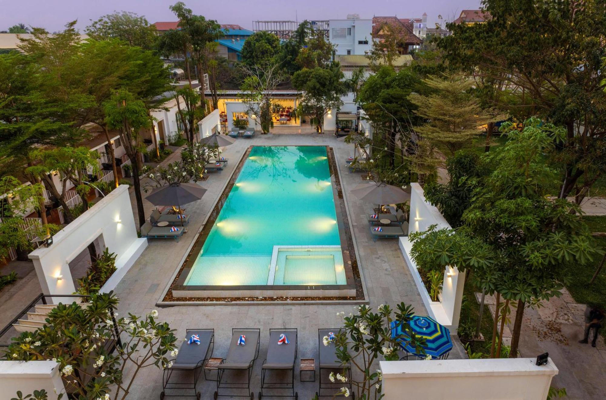 Elysium Suite Ciudad de Siem Riep Exterior foto