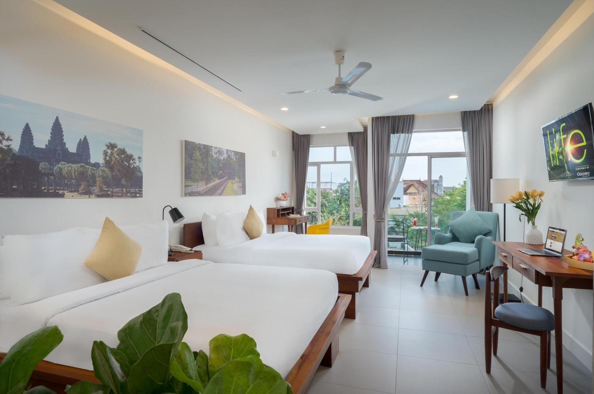 Elysium Suite Ciudad de Siem Riep Exterior foto