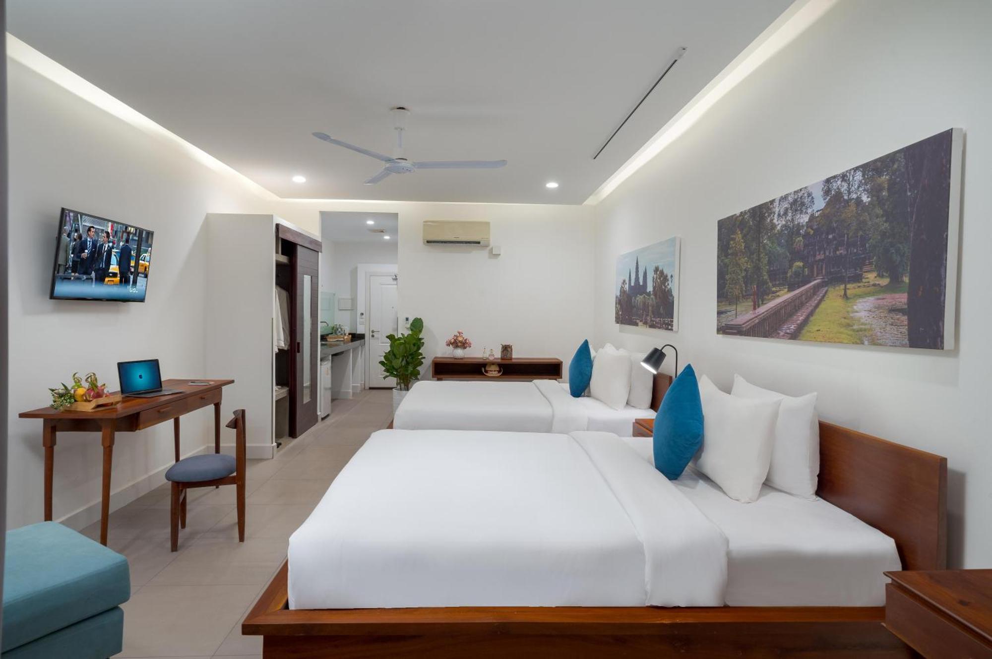 Elysium Suite Ciudad de Siem Riep Exterior foto