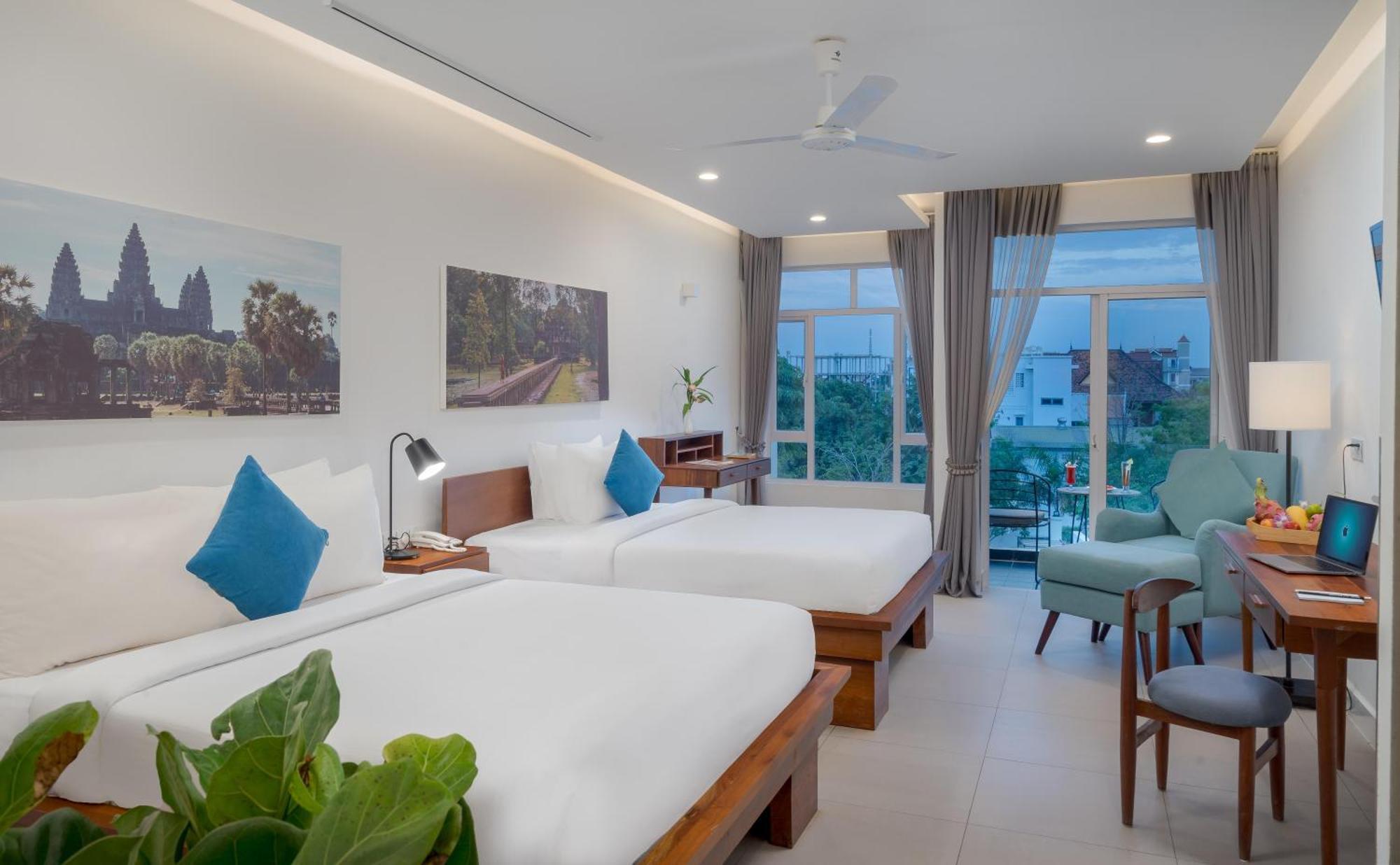 Elysium Suite Ciudad de Siem Riep Exterior foto